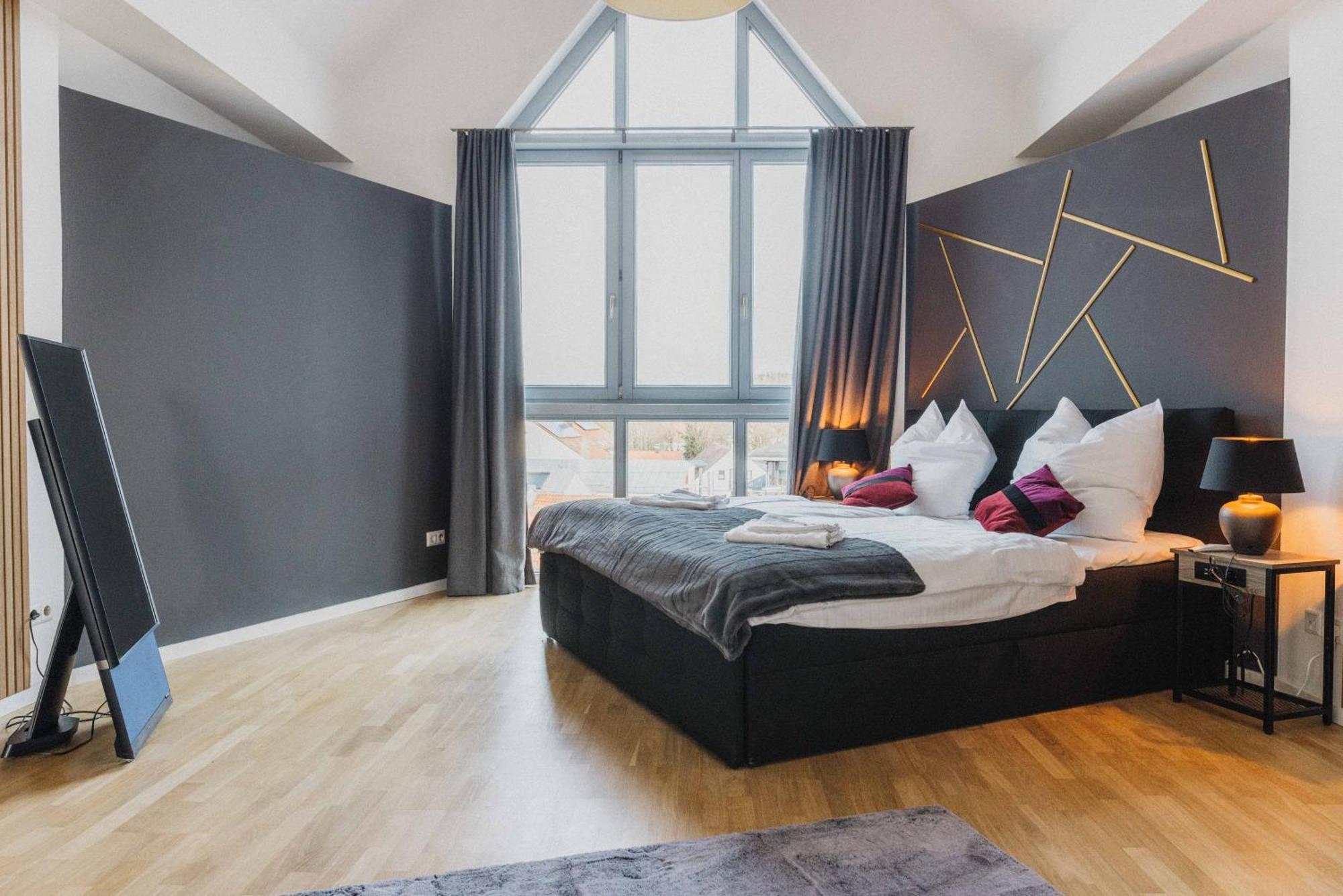 Luxury 4 Bedroom Apartment/Therme Erding/Parking מראה חיצוני תמונה
